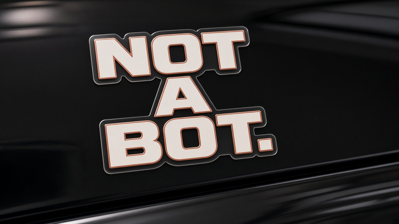 Clear Bone Keyline: Not a Bot
