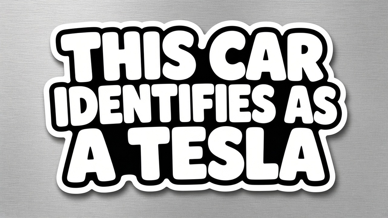 This Car Identifies as a Tesla